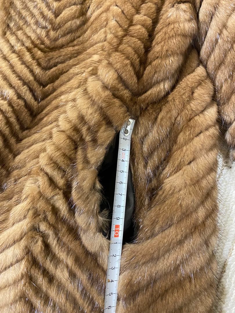 ミンクブラウンファーコート