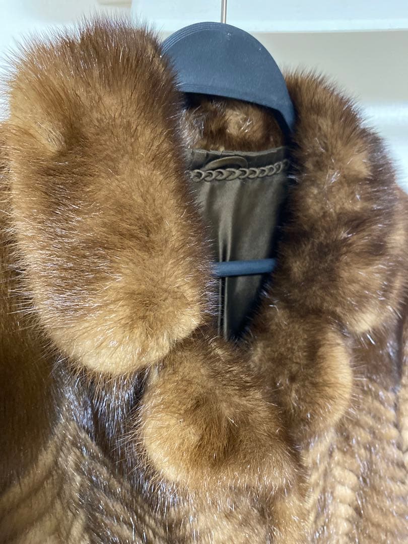 ミンクブラウンファーコート