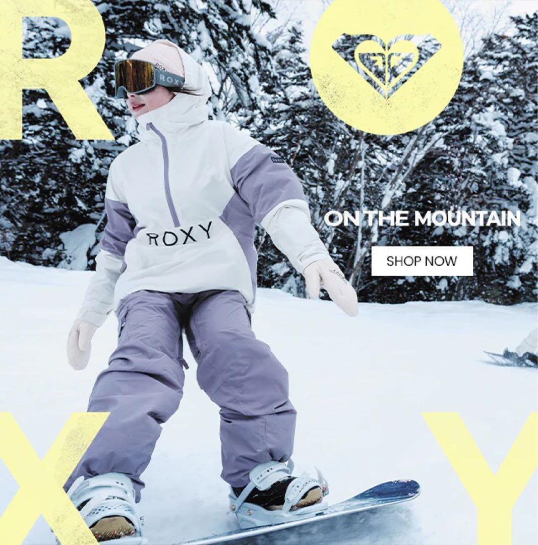 新品 ROXY 2026 最新スノーボードウェア Mサイズ レディース ロキシー