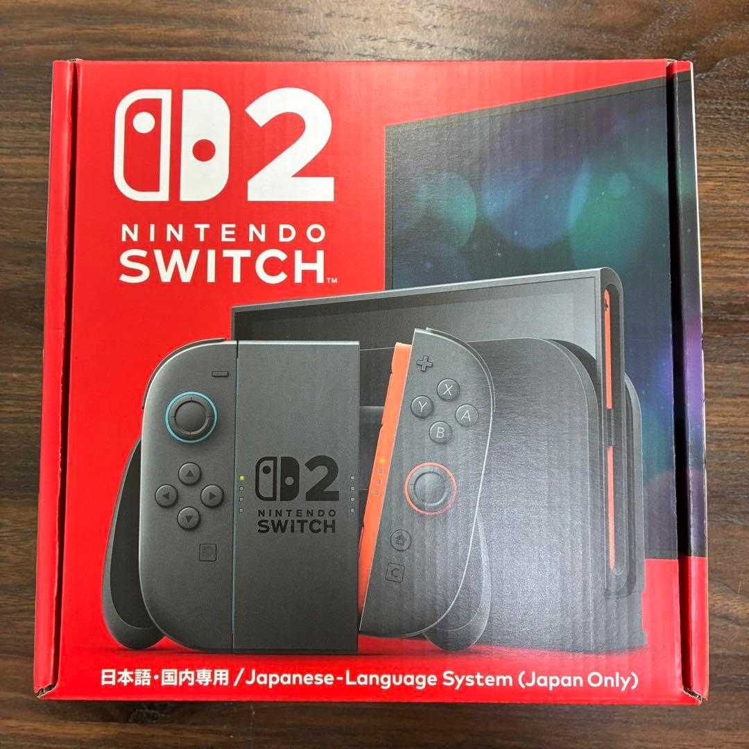 新品　Nintendo Switch 2日本語専用 本体　箱ダメージあり