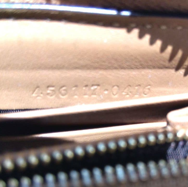 GUCCI グッチ パイソン ラウンドジップ 長財布 GGマーモント