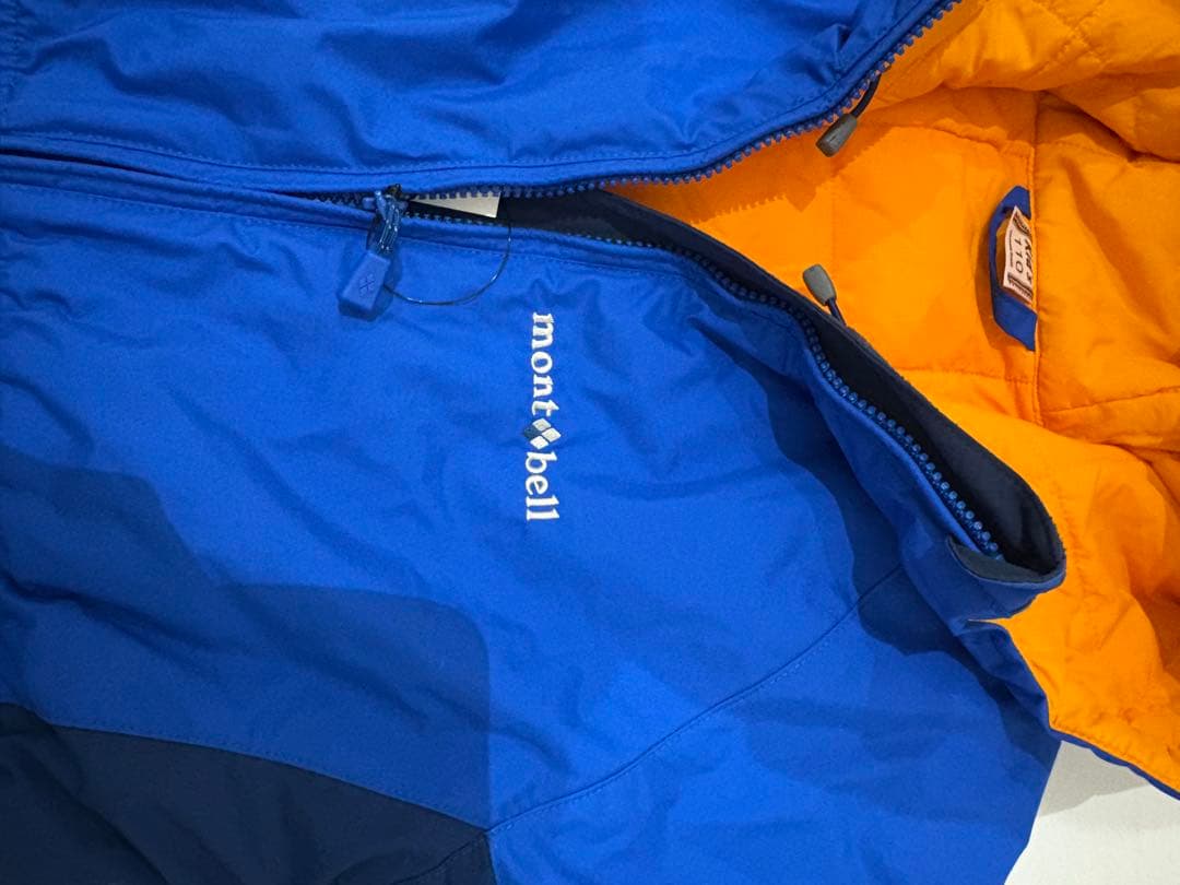 モンベル パウダーカバーオール キッズ 110スキーウェア