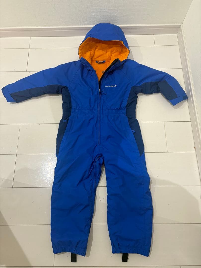 モンベル パウダーカバーオール キッズ 110スキーウェア