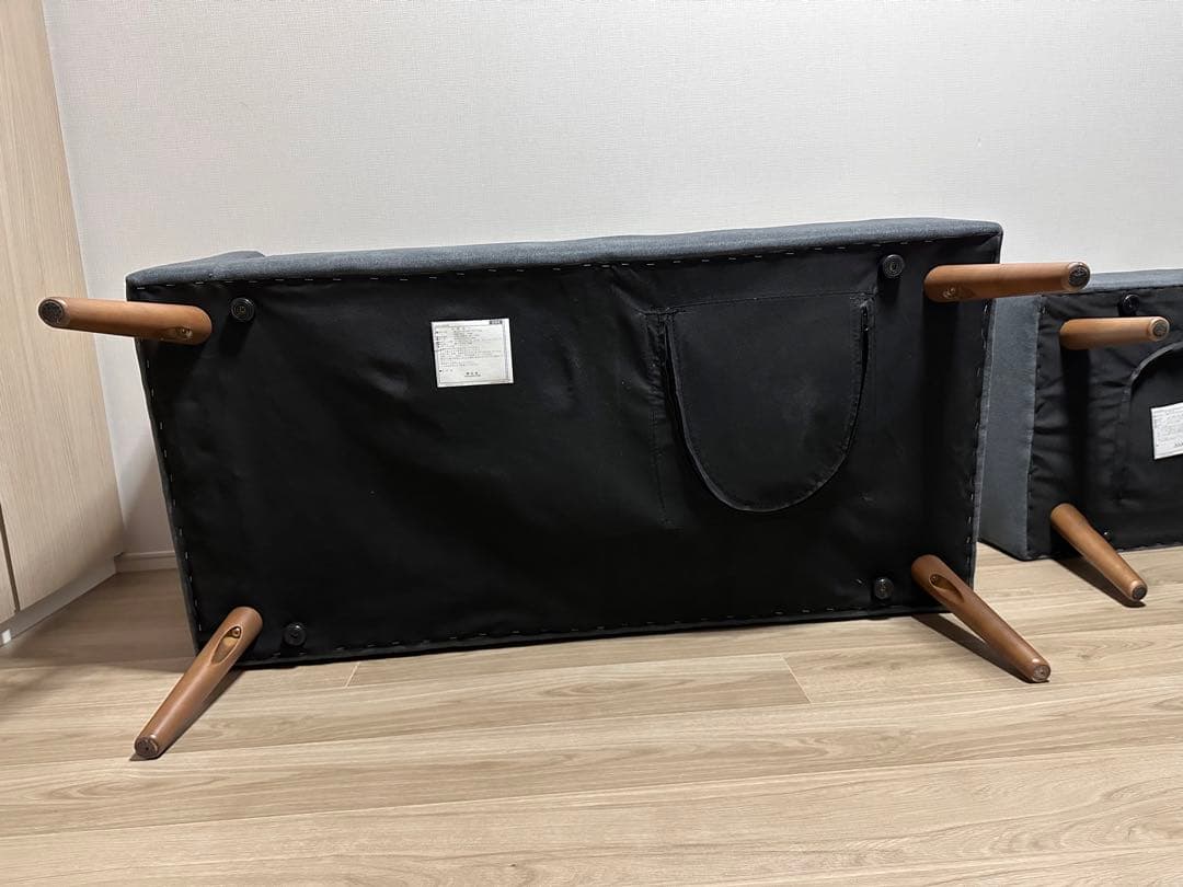 びー【値下げ】【b-company】 「MLD（ミルド）」2Pアームソファ