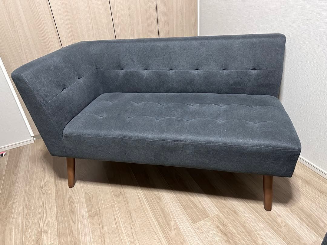 びー【値下げ】【b-company】 「MLD（ミルド）」2Pアームソファ