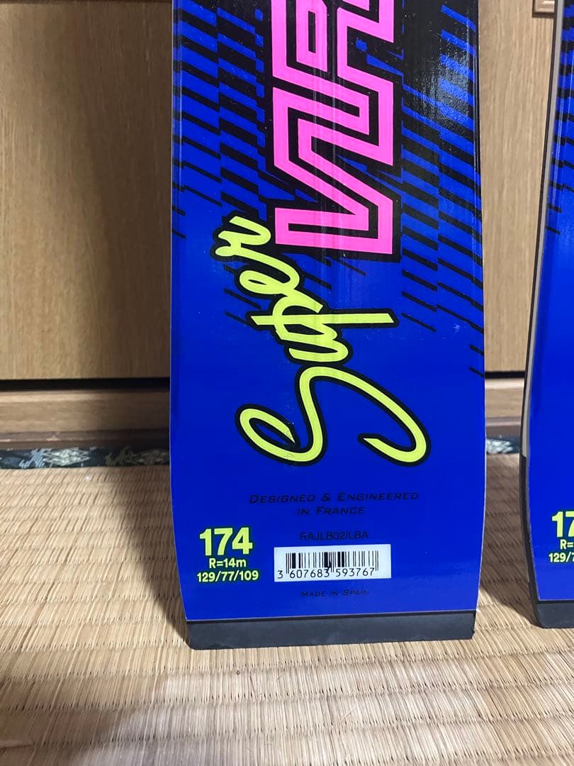 未使用品ロシニョールSUPER VIRAGE V VERSATILE 174cm