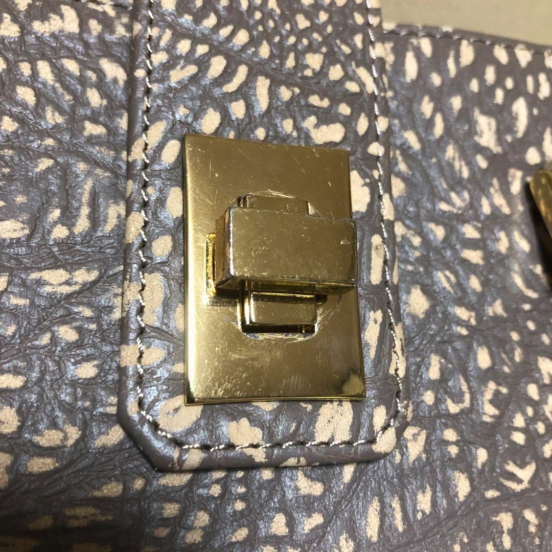 美品　本革　JRA 鹿革　ブラウンアンテロープ　ハンドバッグ　本革　レディース