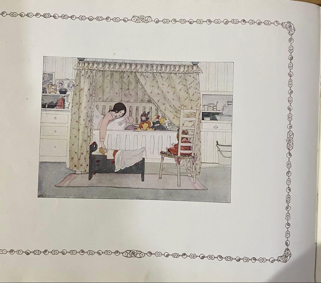 No434 レア 超希少 アンティーク 古書 洋書 絵本 児童書 オランダ 童謡