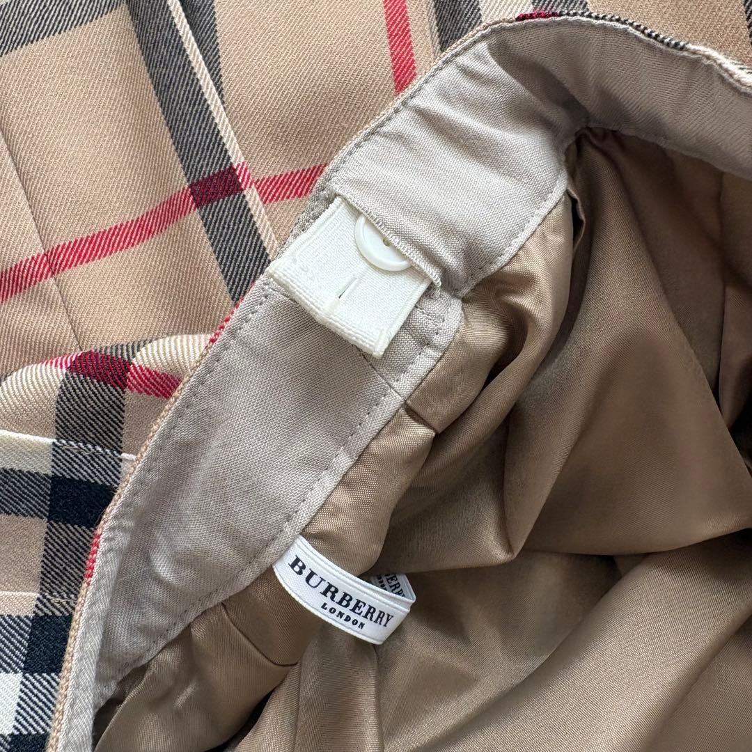 美品 バーバリー ノバチェック柄 スカート 160 Burberry