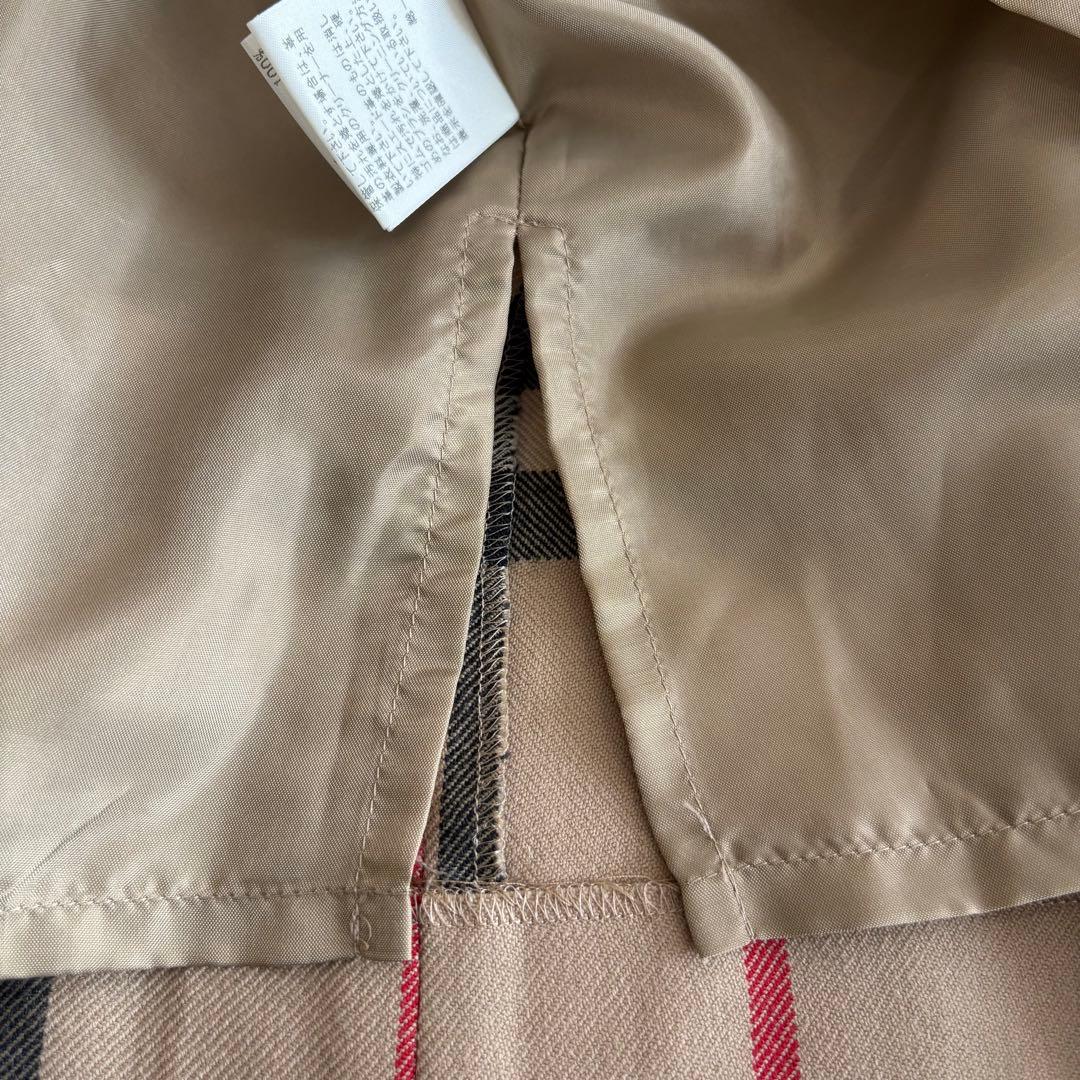 美品 バーバリー ノバチェック柄 スカート 160 Burberry