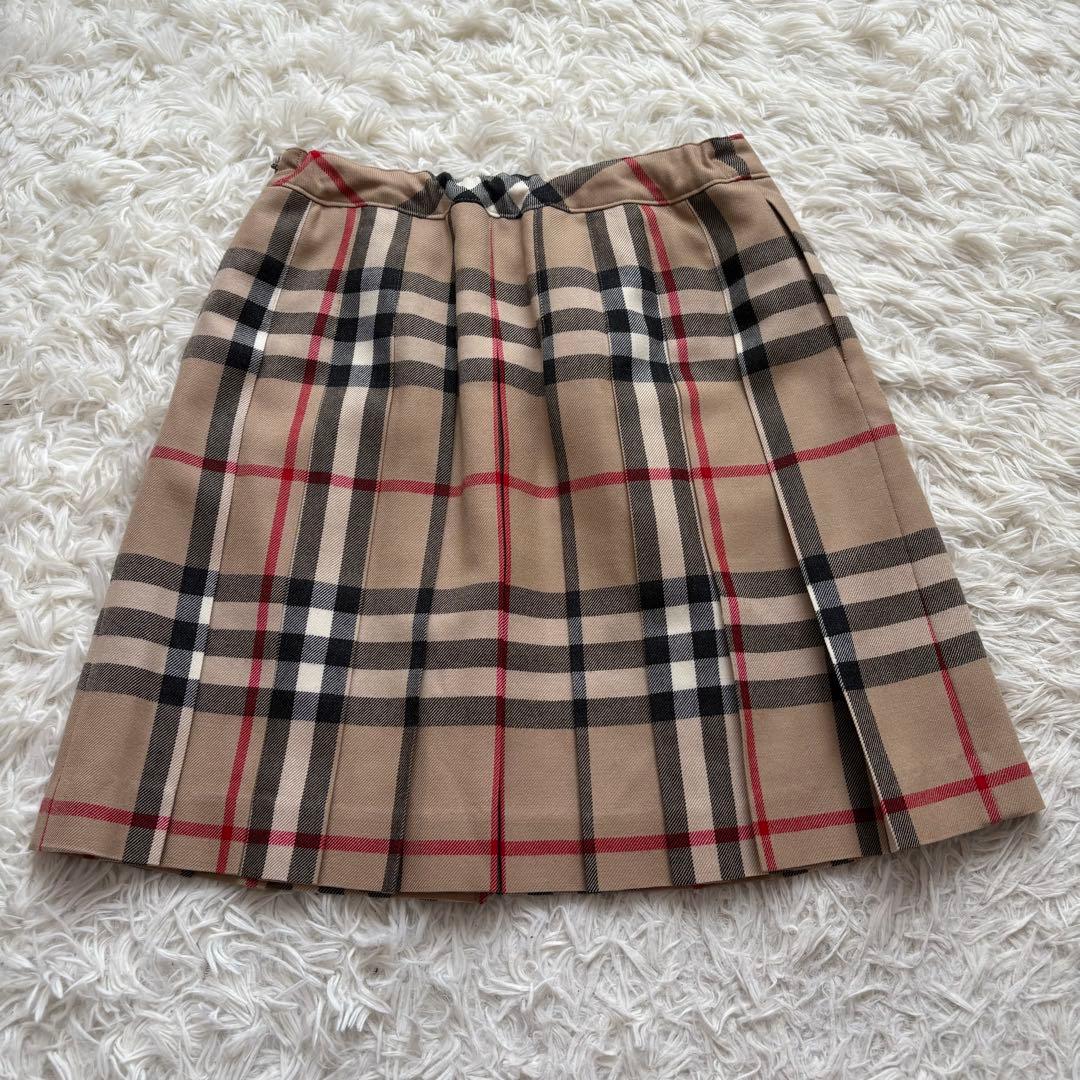 美品 バーバリー ノバチェック柄 スカート 160 Burberry
