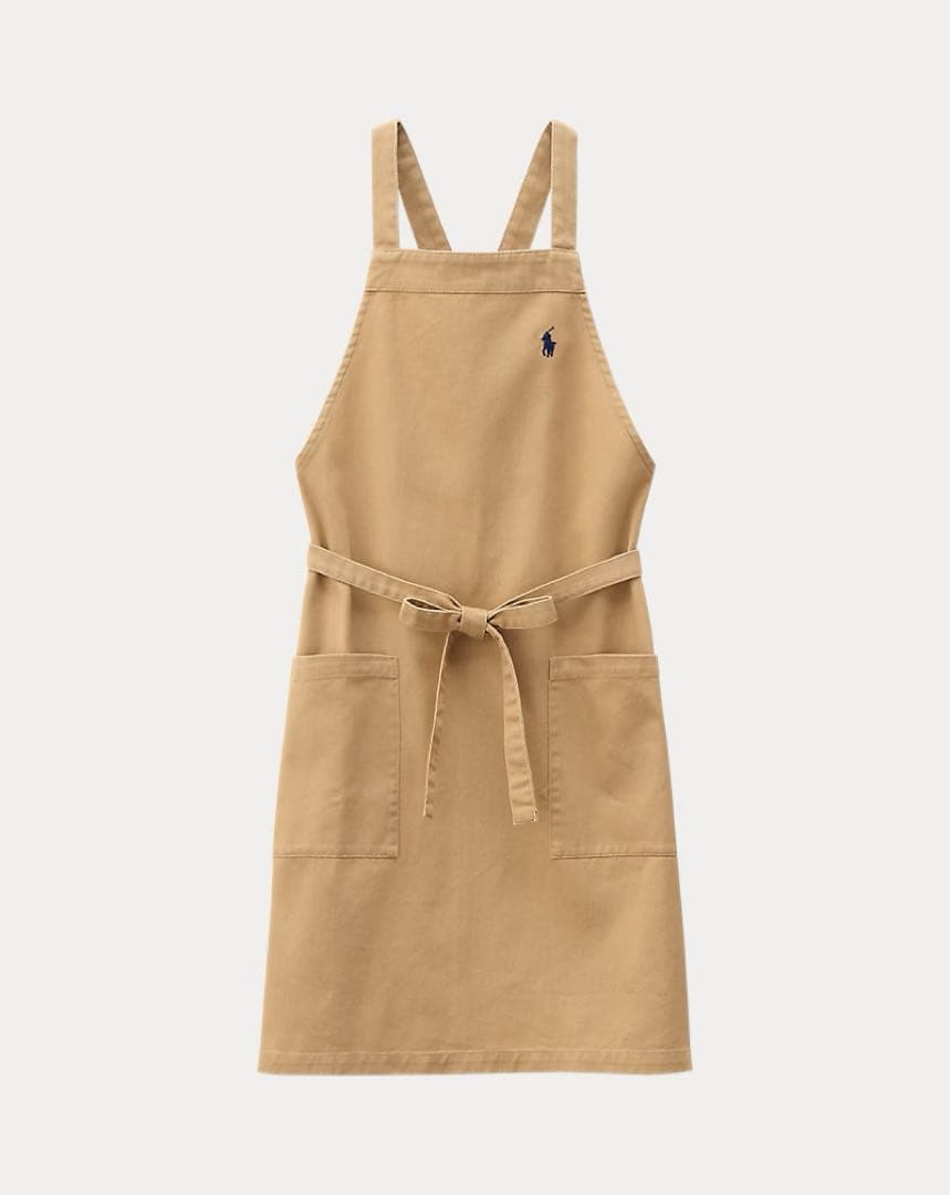 ラルフローレン　ベージュ エプロン