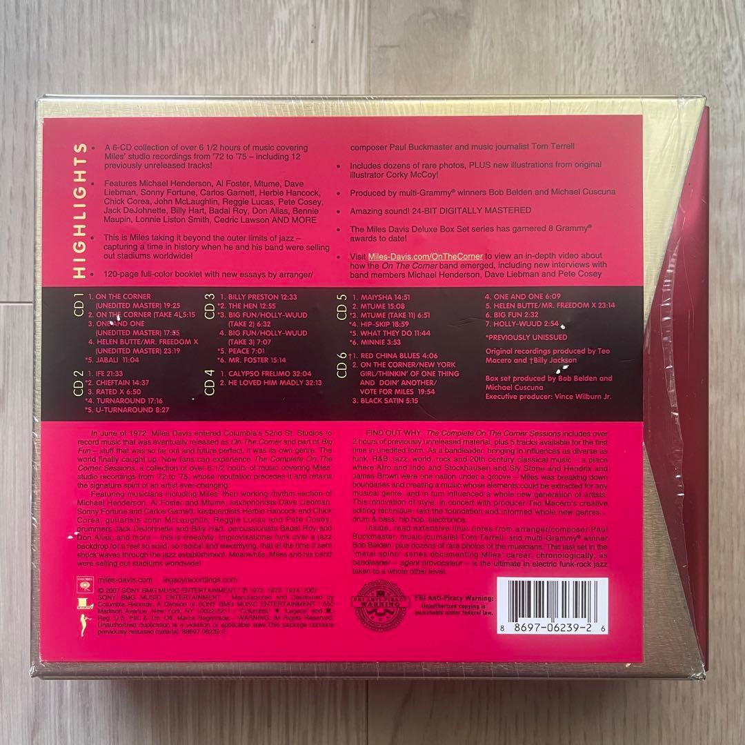 洋楽 The Complete On The Corner Sessions