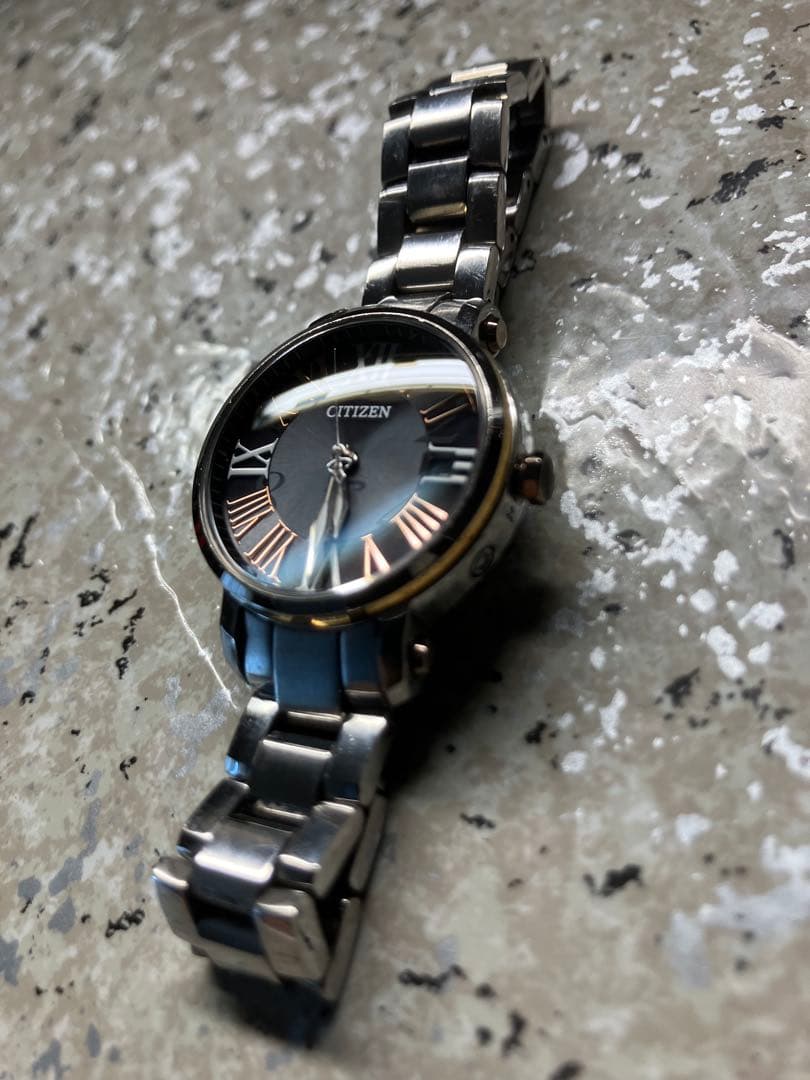 レディース腕時計 CITIZENエコドライブ 電波ソーラー H010-T1494