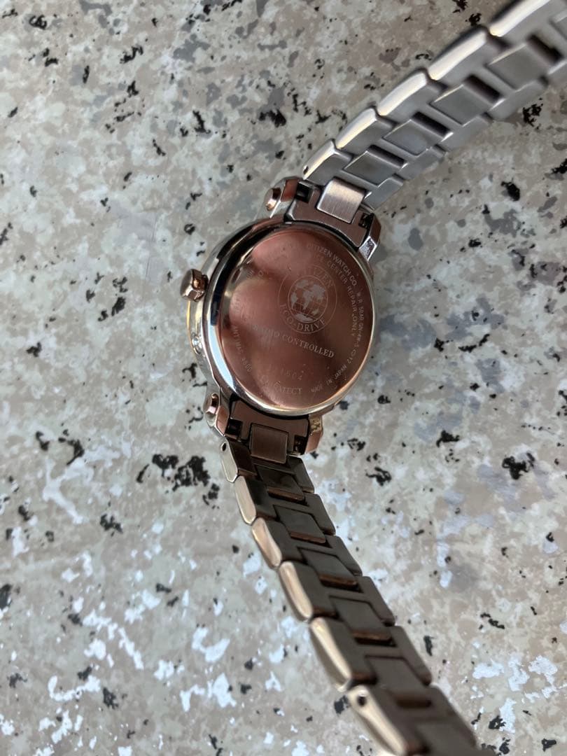 レディース腕時計 CITIZENエコドライブ 電波ソーラー H010-T1494