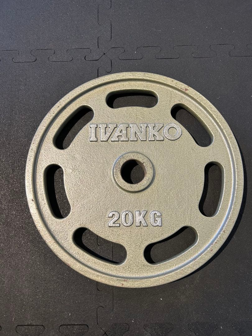 IVANKO イヴァンコ　オリンピックプレート 20kg×1枚①