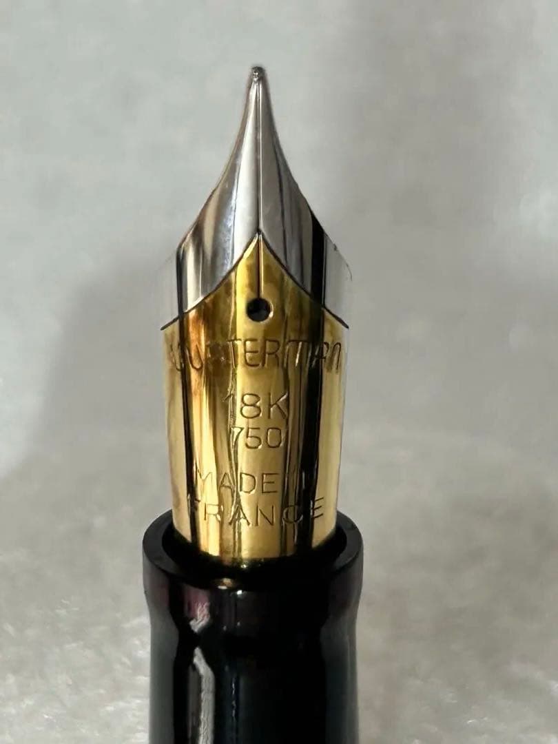 WATERMAN 万年筆 plaque or g 18K ペン先