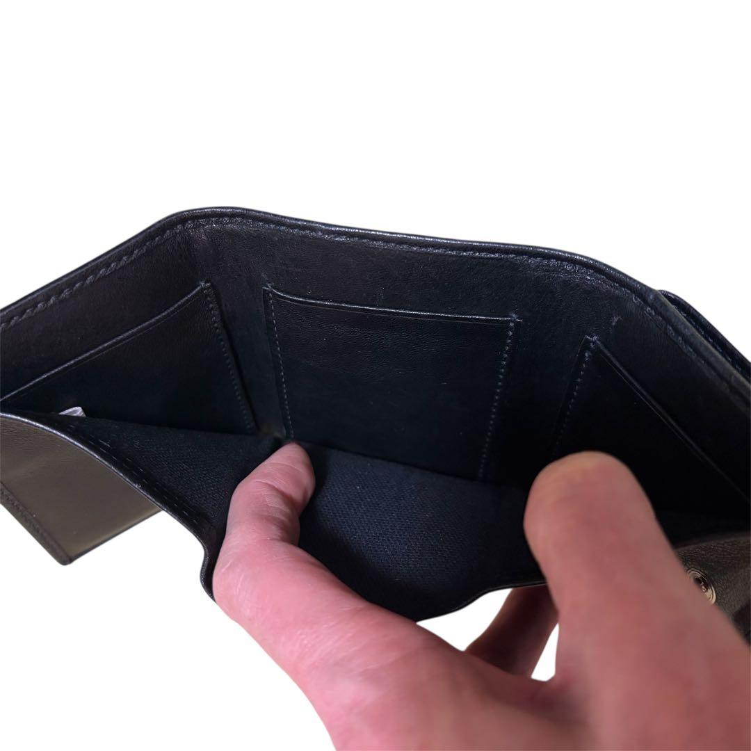 ジミー チュウ Jimmy Choo スタースタッズ付き三つ折り財布