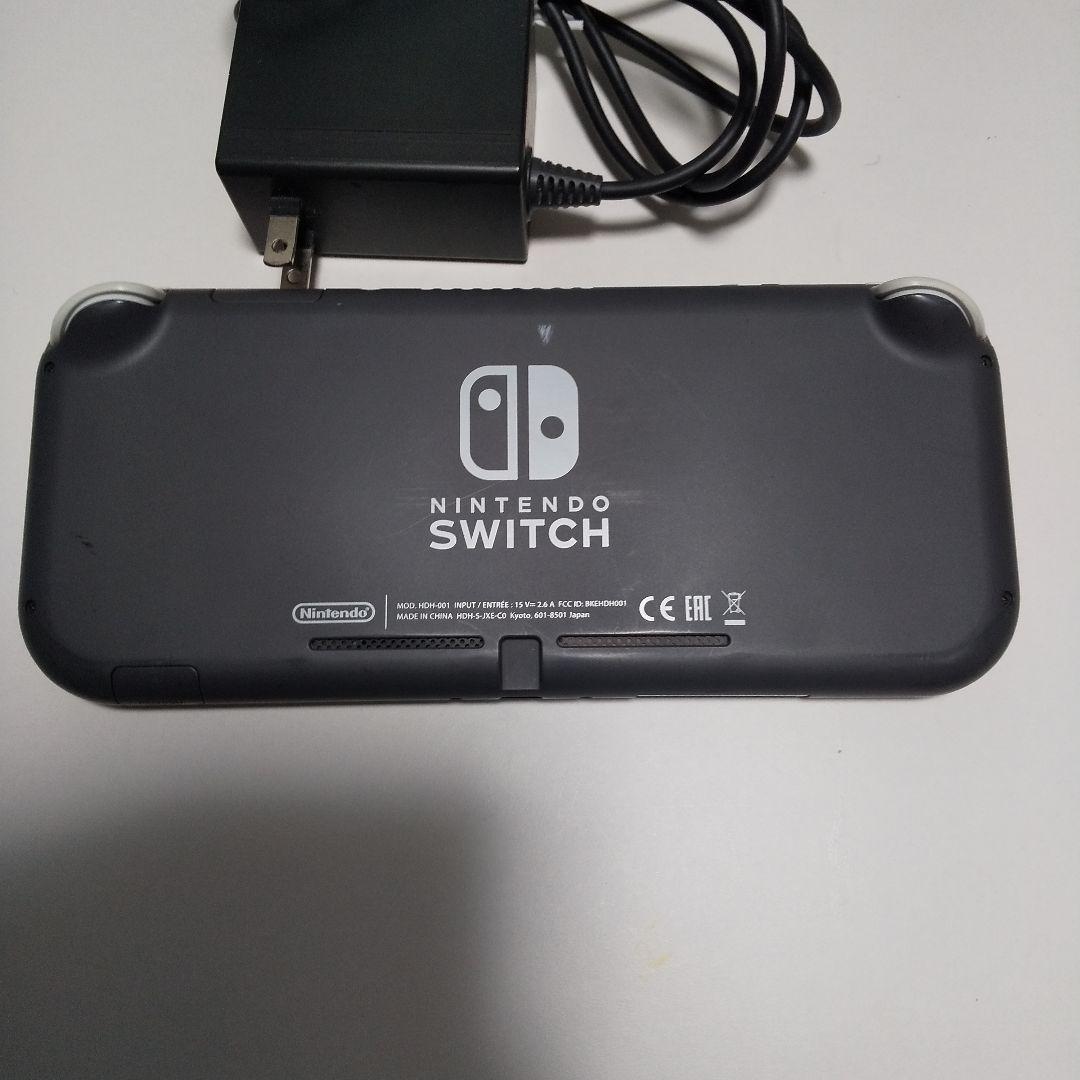 Nintendo Switch Lite グレー本体 充電器付き