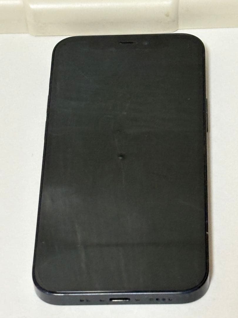 Apple iPhone 12 ブラック 64GB 本体 充電ケーブル付き