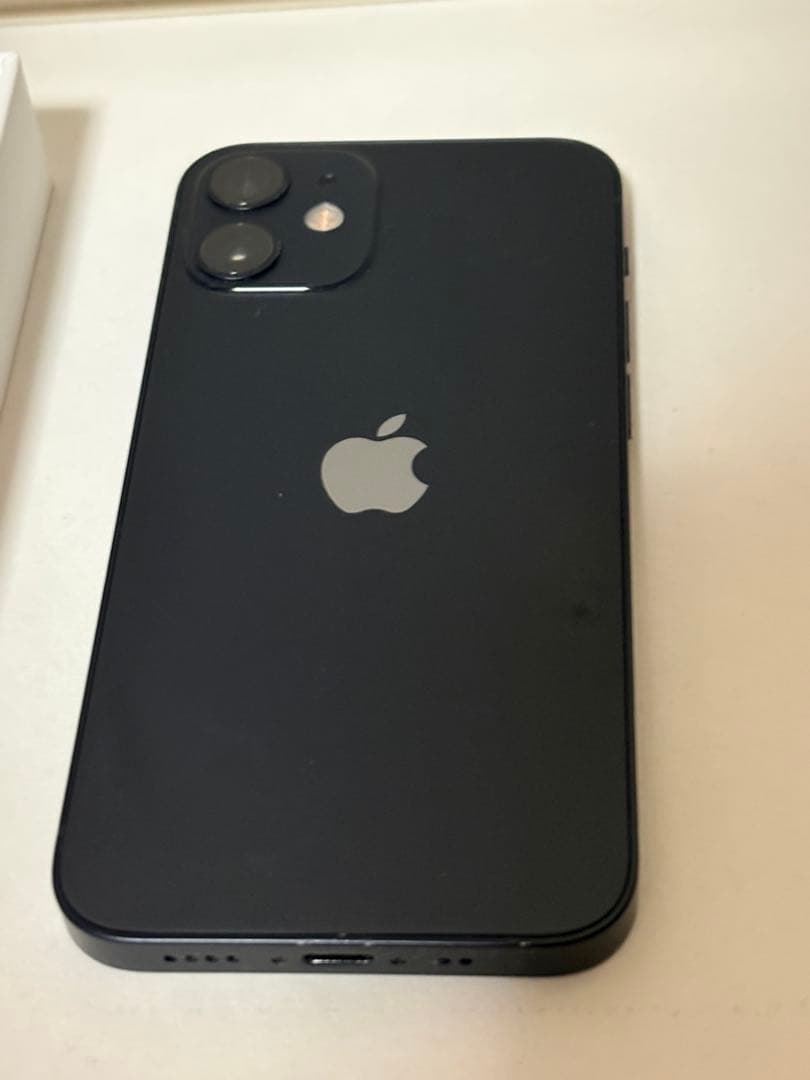 Apple iPhone 12 ブラック 64GB 本体 充電ケーブル付き