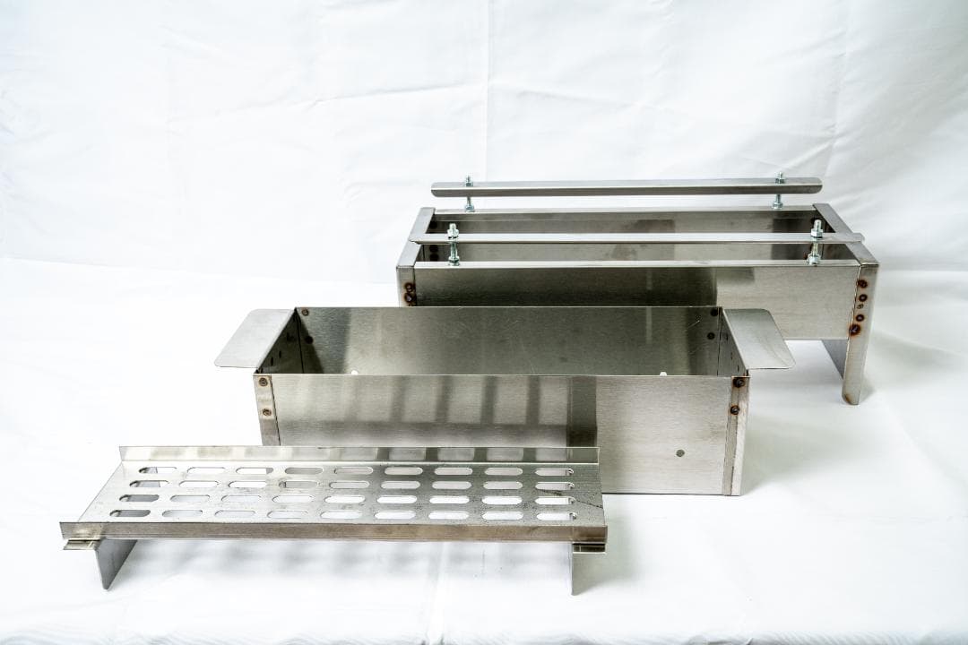 炭火用 ワイド焼鳥機 網焼き 海鮮魚介類 磯料理 新品 網付き コンロ