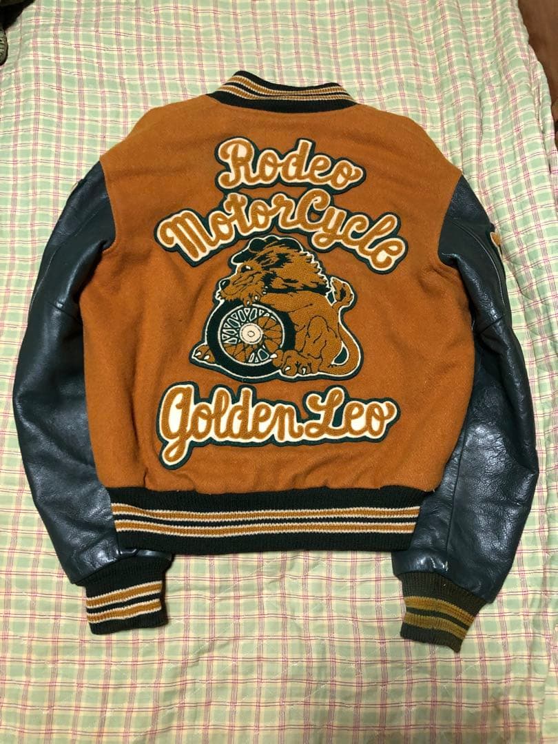 超レア 80s CATCHBALL キャッチボール スタジャン USA製 42