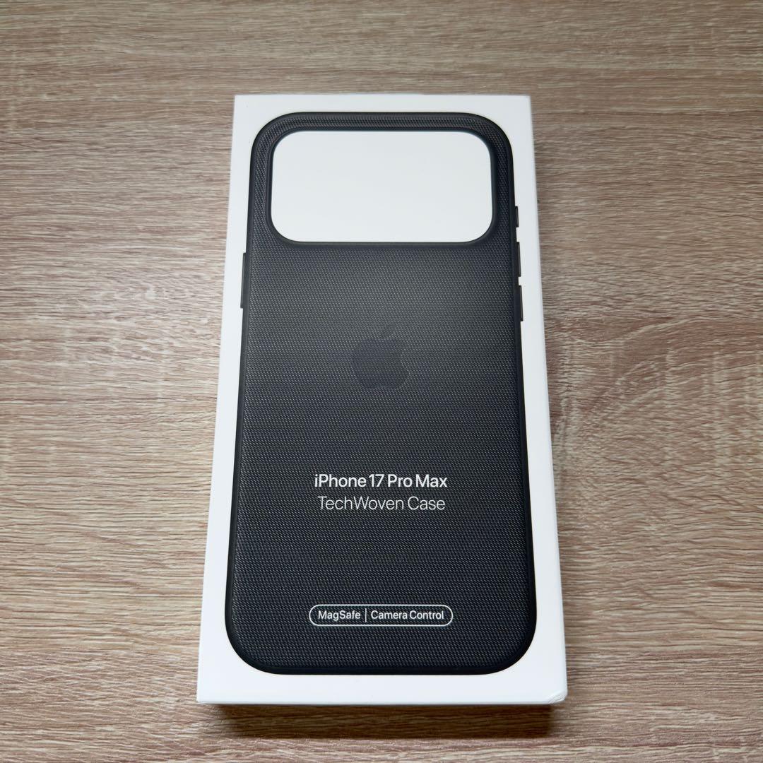 iPhone 17 Pro Max テックウーブンケース ブラック