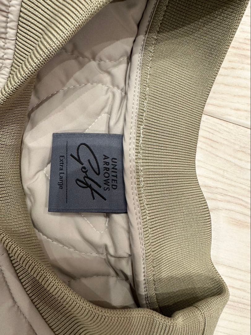 ユナイテッドアローズゴルフ キルティング中綿ブルゾン