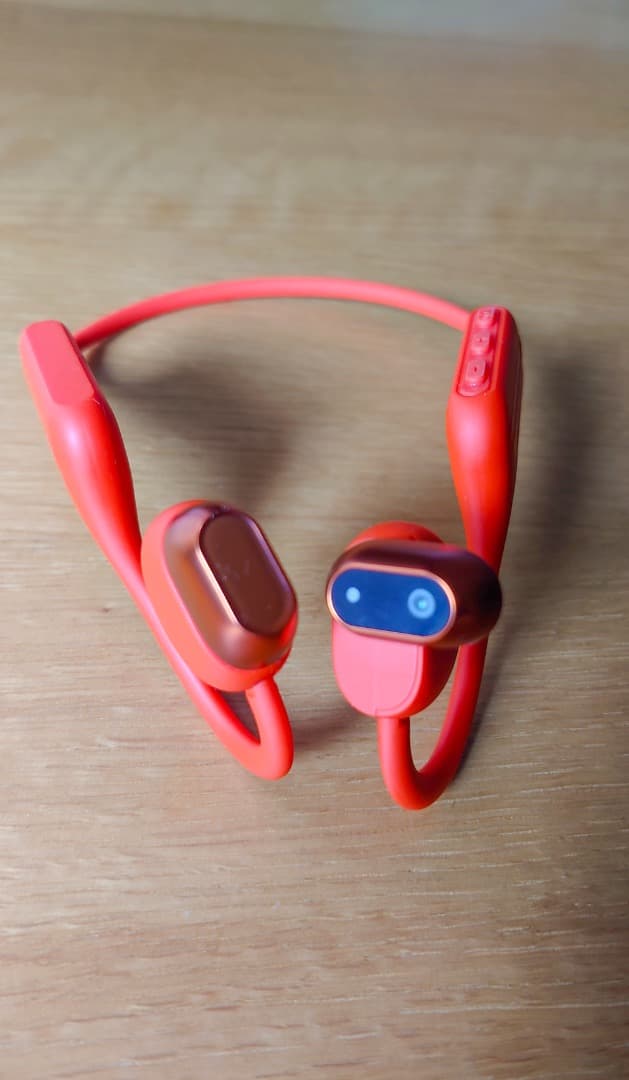 VibeLens MusicCam カメラ付き骨伝導イヤホン