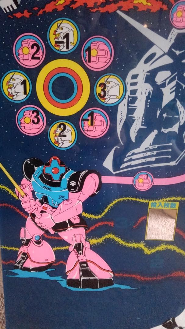機動戦士ガンダム メダルゲームパネル コナミ アーケードゲーム