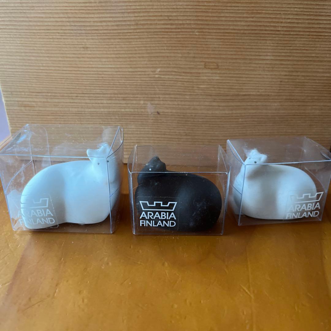 廃盤アラビアARABA ヘルヤ大きな白ひつじ小さな白ひつじと黒ひつじ