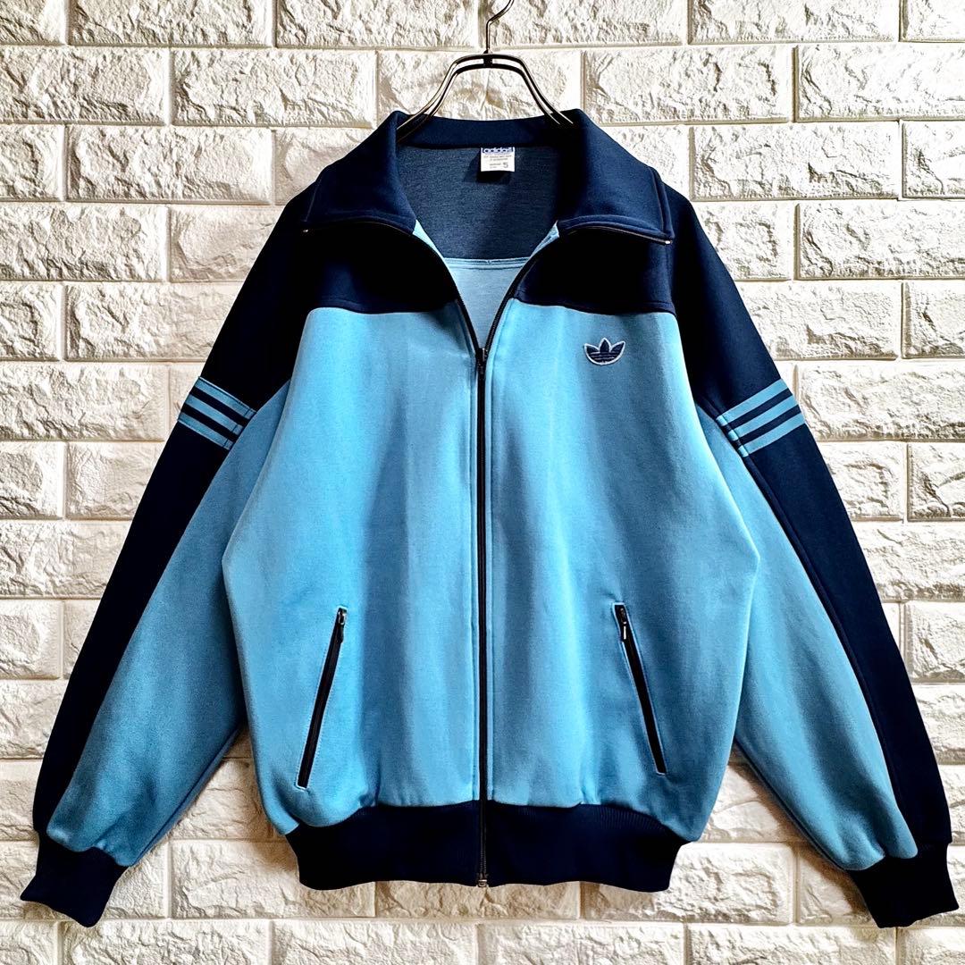 ◆在原みゆ紀／同型・同色／極美◆ 70s西ドイツ時代 アディダス ジャージ 5号