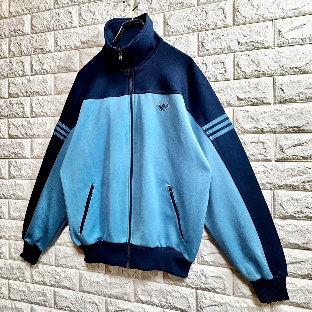 ◆在原みゆ紀／同型・同色／極美◆ 70s西ドイツ時代 アディダス ジャージ 5号