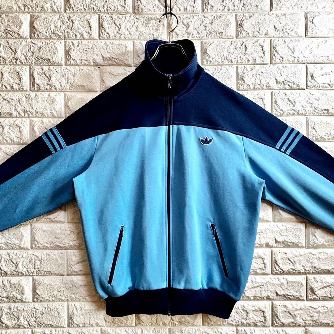 ◆在原みゆ紀／同型・同色／極美◆ 70s西ドイツ時代 アディダス ジャージ 5号