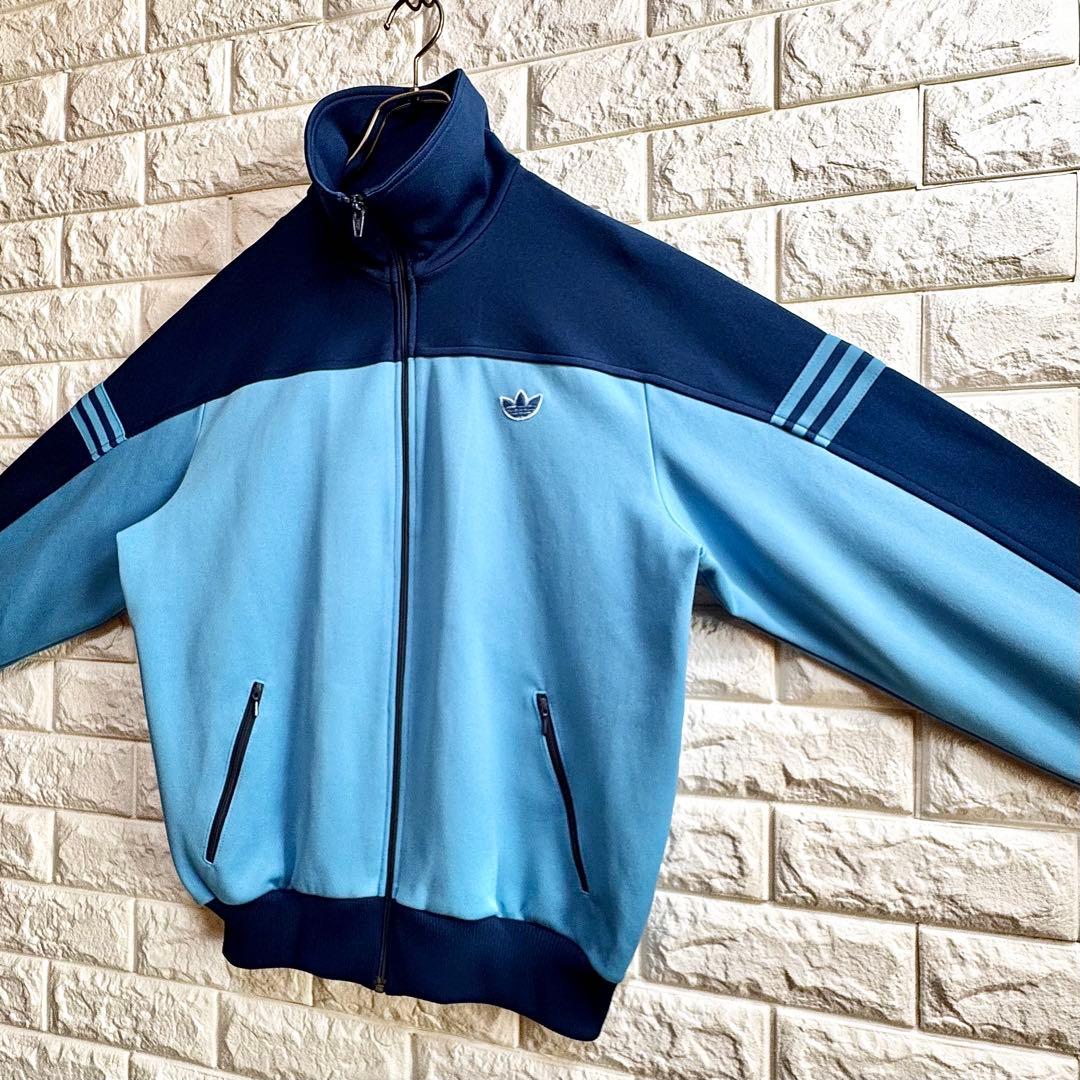 ◆在原みゆ紀／同型・同色／極美◆ 70s西ドイツ時代 アディダス ジャージ 5号