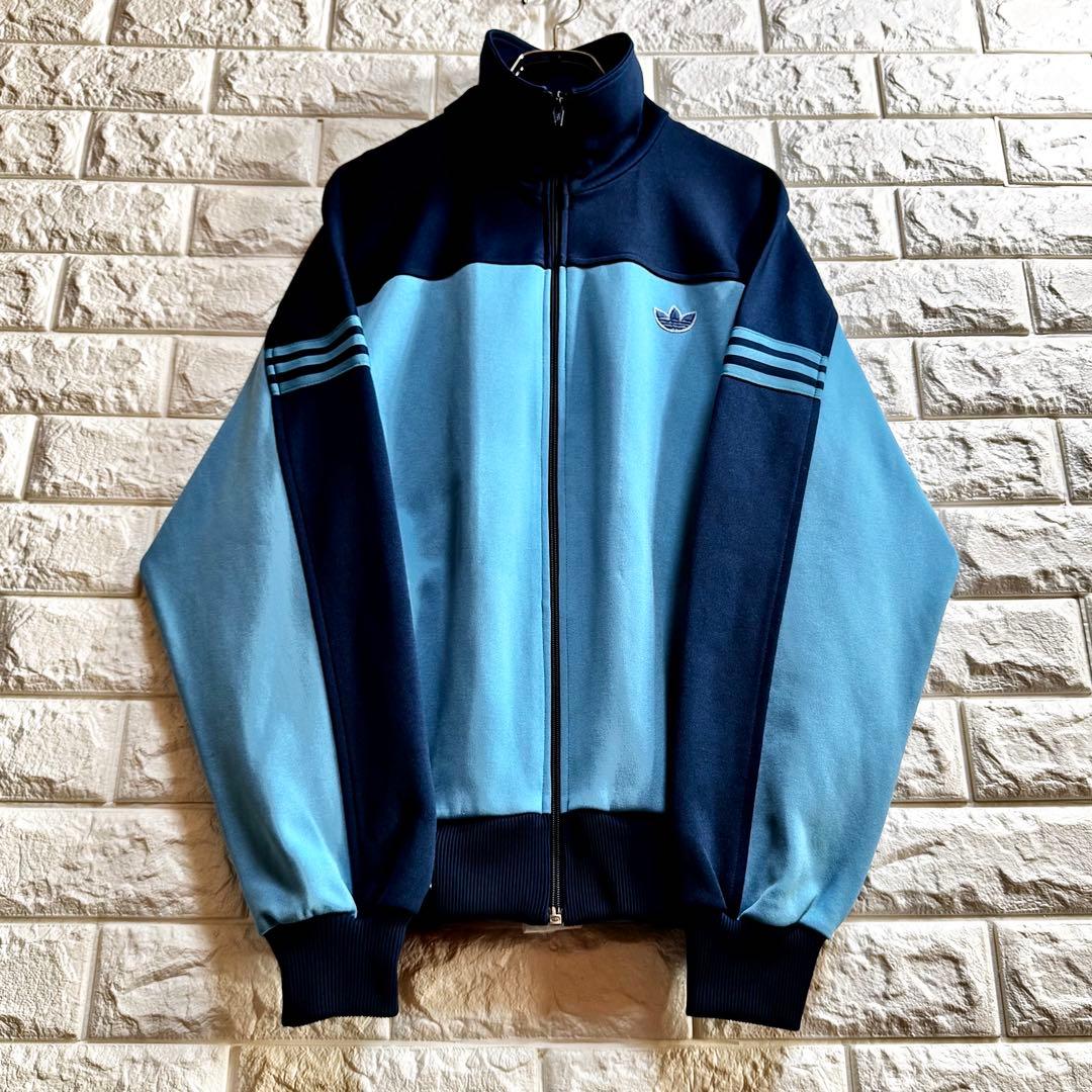 ◆在原みゆ紀／同型・同色／極美◆ 70s西ドイツ時代 アディダス ジャージ 5号