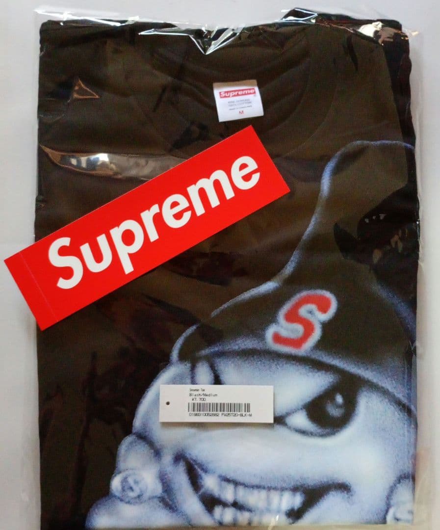Supreme / man Tee (M) 黒