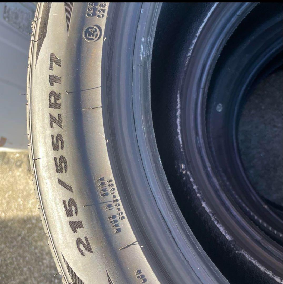 きょうへい　215/55ZR17 2024年製　ミネルバ