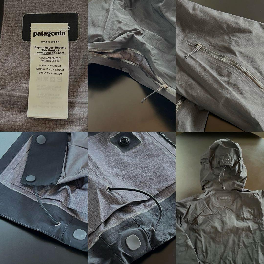 パタゴニア パウスレイヤージャケット&ビブパンツ【M】ブラック