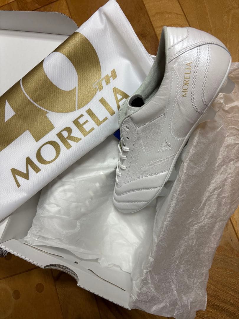 新品　最新　限定品　ミズノ　モレリア UL JAPAN 40th 29.5cm