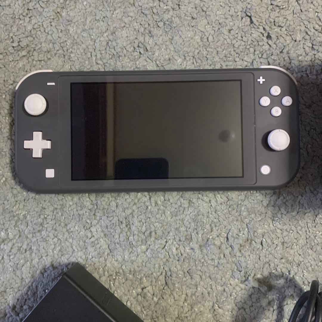 Nintendo Switch Lite グレー ポケモンケース付き