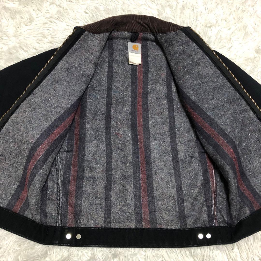 カーハート　デトロイトジャケット　ブラック　Sサイズ　ブランケット