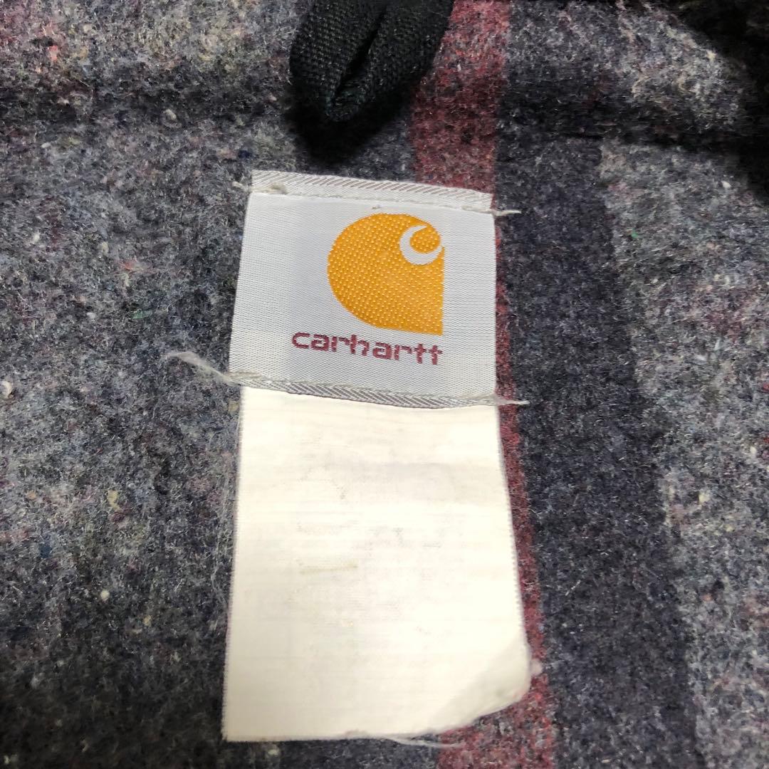 カーハート　デトロイトジャケット　ブラック　Sサイズ　ブランケット