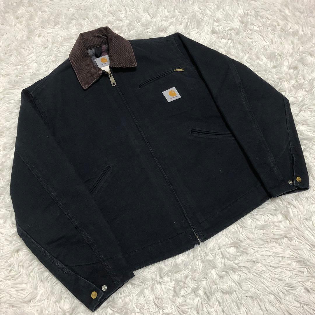 カーハート　デトロイトジャケット　ブラック　Sサイズ　ブランケット