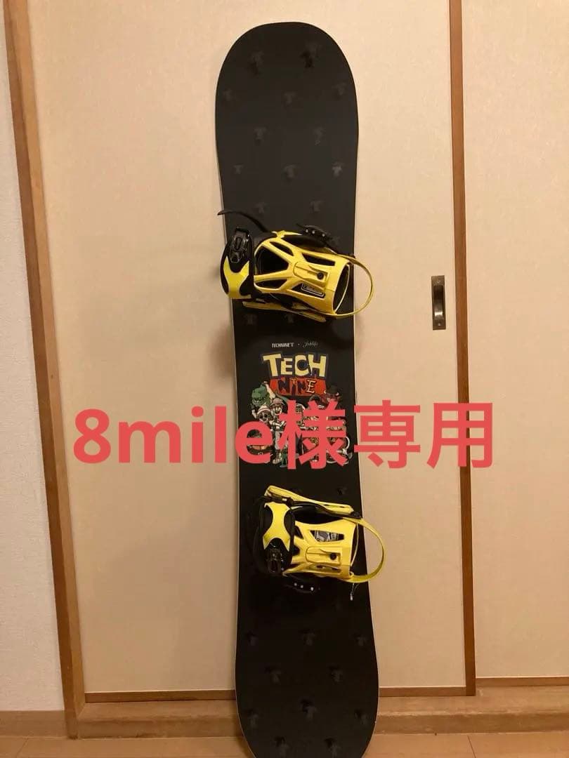 【8mile】TECH NINE スノーボード キャラクターグラフィック