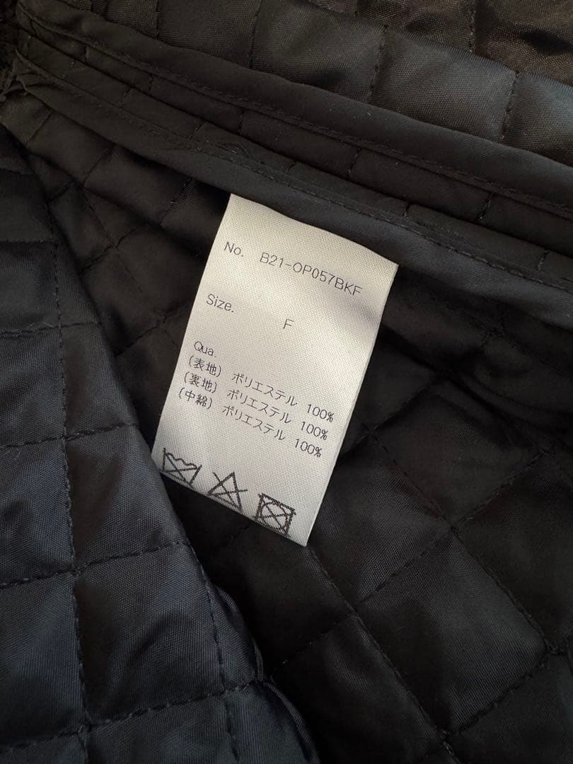 Bibiy. EMILY FRILL DRESS キルティング ワンピース