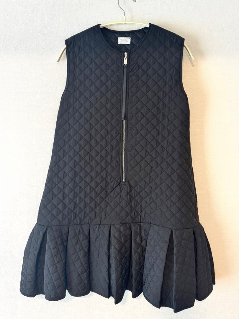Bibiy. EMILY FRILL DRESS キルティング ワンピース