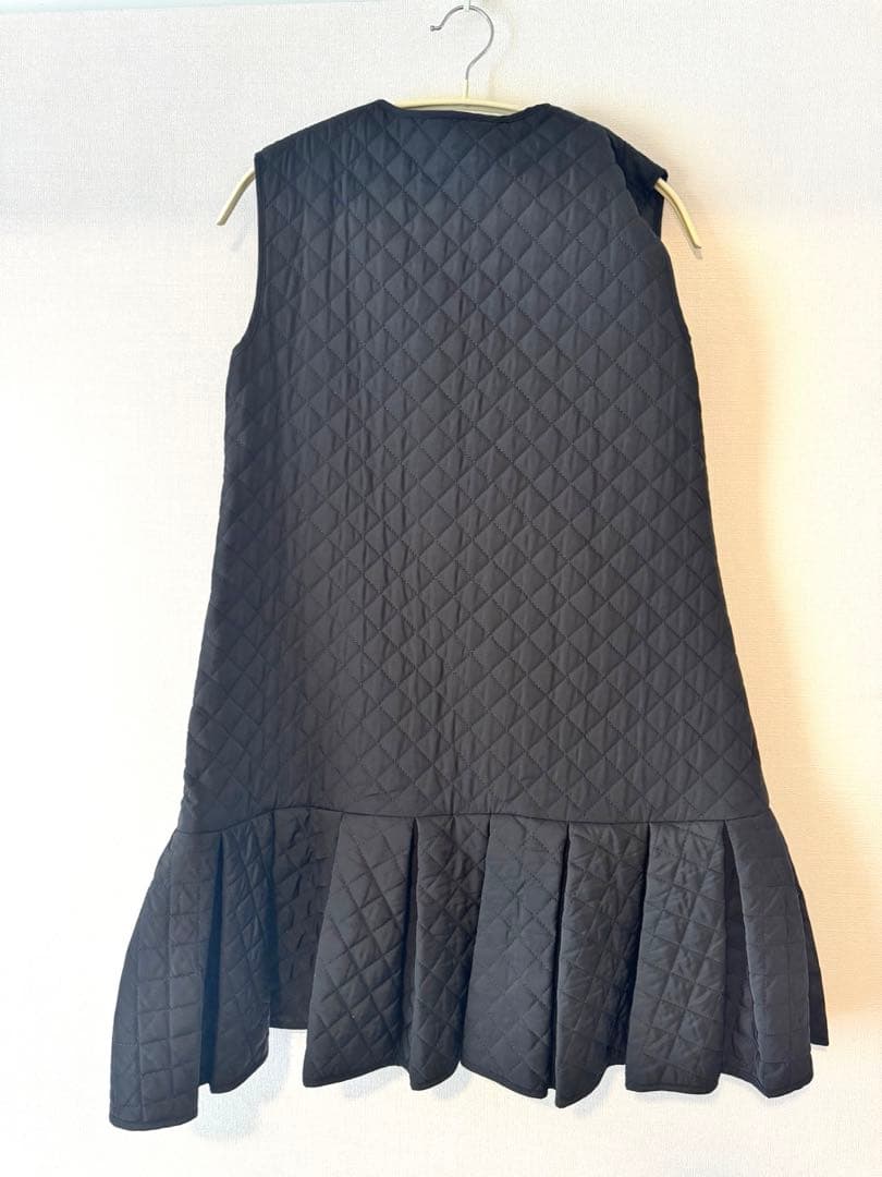 Bibiy. EMILY FRILL DRESS キルティング ワンピース