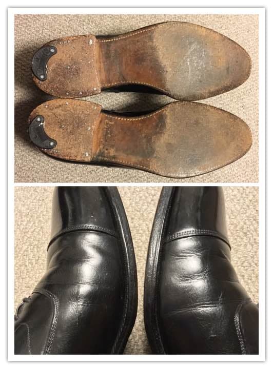 K HARTTハート40sカナダキャップトゥ古靴